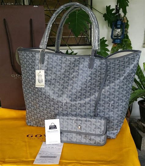 goyard saint louis grey|saint louis goyard prix.